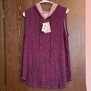 Lularoe Brittany Hooded Tank